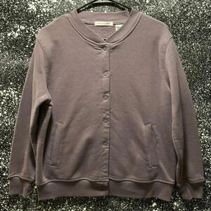 Women’s Button-up Sweatshirt Sz Md